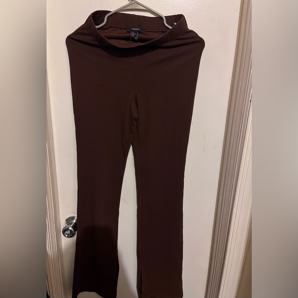 Forever 21 Brown Wide Leg Pants